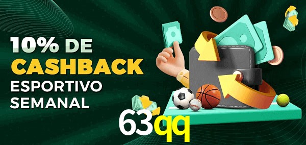 10% de bônus de cashback na 63qq